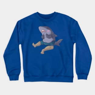 Reverse Mermaid - Shark Crewneck Sweatshirt